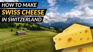 How To Make Swiss Cheese  Authentic Cheesemaking in Switzerlands Emmental Valley Bern Day Trip [upl. by Ahsitul]