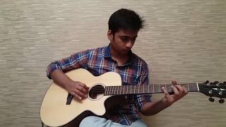 Neele Neele Ambar Par Guitar Instrumental with TABS and ORIGINAL SOLOS  Kalakaar [upl. by Steen838]