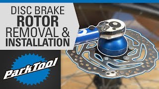 How to Replace a Bicycle Disc Brake Rotor [upl. by Pantia]