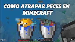 Como Pescar Con Cubeta En Minecraft [upl. by Cathryn]