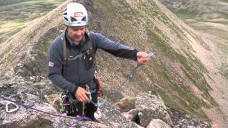 Abseiling from a scrambling route [upl. by Notnel]