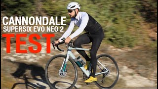 Test du VAE Cannondale SuperSix EVO Neo 2 [upl. by Helbon]