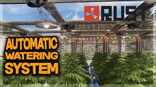 RUST AUTOMATIC SPRINKLER SYSTEM   rust electricity guide  rust farming [upl. by Farmer]