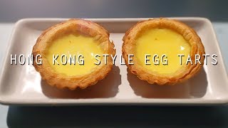 Simple Egg Tarts Easy Recipe Hong Kong Style [upl. by Adams]