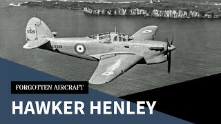 The Hawker Henley  the Missed British Stuka [upl. by Aviv]