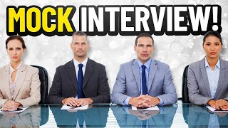 MOCK INTERVIEW QUESTIONS amp ANSWERS 10 Common Interview Questions and SAMPLE ANSWERS [upl. by Pattison594]