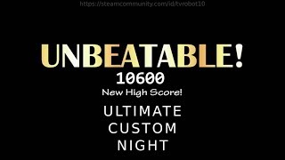 FNAF Ultimate Custom Night 5020 Mode Complete No Powerups [upl. by Datha546]