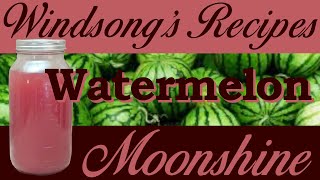 Watermelon ShineBest Summer Moonshine Drink [upl. by Ibson269]