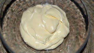 How to Make Homemade Mayonnaise  Easy amp Perfect Mayonnaise Recipe [upl. by Eivod]