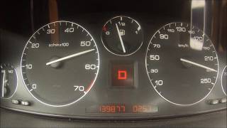 Peugeot 607 30 V6 Top Speed [upl. by Kciredec431]