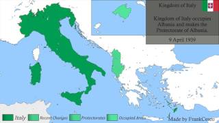 History of ITALY 1859  2020  Detailed Map [upl. by Nilyram]