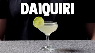 Classic Daiquiri Cocktail Recipe [upl. by Alphonso589]