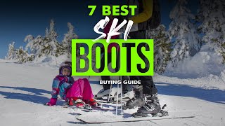 BEST SKI BOOTS 7 Ski Boots 2023 Buying Guide [upl. by Chernow]