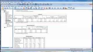 Linear Regression in SPSS [upl. by Harvey]