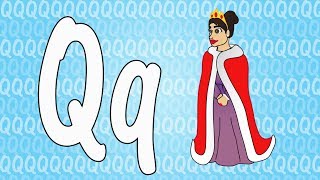 Letter Q Song for Kids  Words that Start with Q  Animals that Start with Q [upl. by Aja]