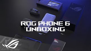 ROG Phone 6  Official unboxing video  ROG [upl. by Muhcan]