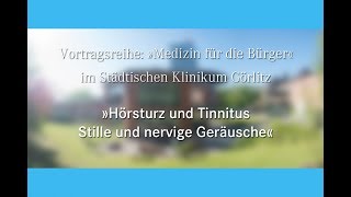 Hörsturz und Tinnitus  Stille und nervige Geräusche [upl. by Jemma]