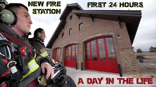 First 24 Hours in a New Fire Station  A Day in the Life [upl. by Maximilianus]