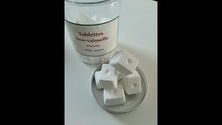 Pastilles de lave vaisselle maison [upl. by Arrad]