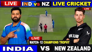 🔴Last 3 Over INDIA vs New Zealand LIVE [upl. by Ybok913]