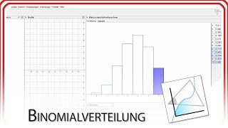 Binomialverteilung  GeoGebra EasyGoing [upl. by Atelokin]