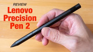 Review Lenovo Precision Pen 2 AES 20 active stylus [upl. by Yddeg]