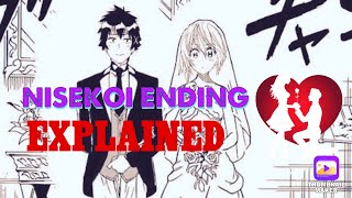 ENDING EXPLAINED NISEKOI [upl. by Aidile334]