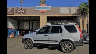 HONDA CRV LOWERING SPRINGS INSTALL [upl. by Moonier904]