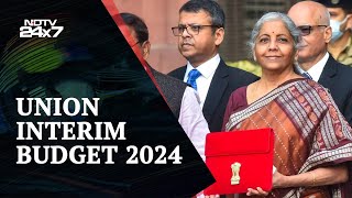 Budget LIVE Update  Finance Minister Nirmala Sitharamans Interim Budget Speech  NDTV 24x7 Live [upl. by Jotham]