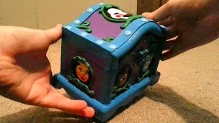 CUSTOM Five Nights at Freddys Music Box Real Working Music Box Plays quotGrandfathers Clockquot [upl. by Pattani]