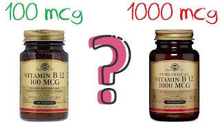 VITAMIN B12 dosing strategies – 3 examples and what I recommend [upl. by Milano]