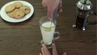 Aerolatte  The Original Steam Free Milk Frother [upl. by Idroj]