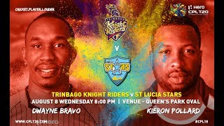 CPL18 Match Highlights M1 Trinbago Knight Riders v St Lucia Stars [upl. by Aisiram]