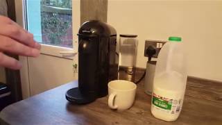 How to Use a Nespresso Vertuo Machine to Make Coffee for the First Time [upl. by Molli318]