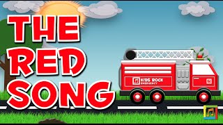 The Color Red Song  Kids Rock Media House [upl. by Lovich218]