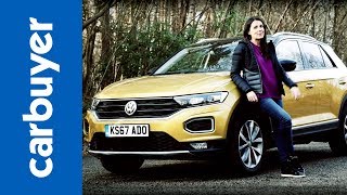 Volkswagen TRoc SUV 2018 review  Carbuyer [upl. by Ennayrb]