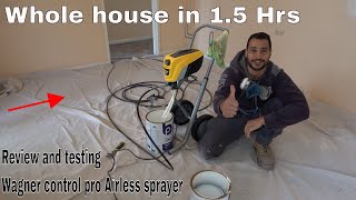 Wagner paint sprayer  Review and testing 350M [upl. by Litsyrk]