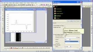 Peak Analysis Origin Fitting Multiple Peaks with Peak Analyzer [upl. by Coad698]