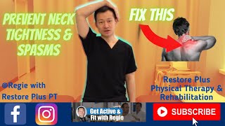 Upper Trapezius Stretch Tutorial [upl. by Lindo]