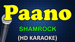 PAANO  Shamrock HD Karaoke [upl. by Ecirahc936]