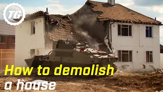 How to Demolish a House  Top Gear  BBC [upl. by Acnayb]