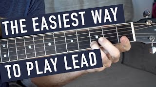 The Easiest Way to Start Playing Lead on Guitar [upl. by Bree812]