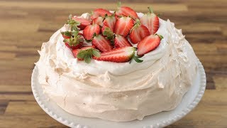 Pavlova Recipe  How to Make Pavlova [upl. by Oaoj]