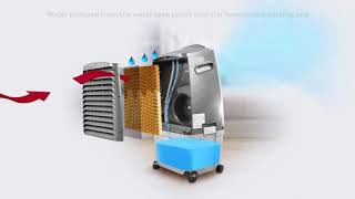 How do Evaporative Air Coolers Work [upl. by Clarinda419]