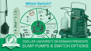 Zoeller Sump Pumps amp Switch Options Webinar [upl. by Luing303]