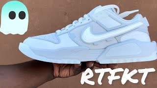 THE RTFKT X NIKE DUNK GHOST 👻 EDITION UNBOXING REVIEW THE WAIT IS OVER 9 MONTHS 😱 LIMITED 8k rtfkt [upl. by Gayle435]