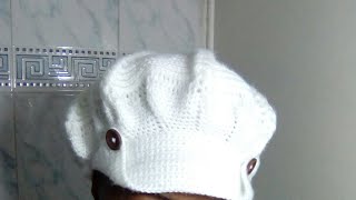 Tuto crochet béret femme facile gorro tejido à crochet part 22 [upl. by Mcknight]