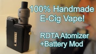 DIY  How to Make ECigarette at Home  Atomizer  Mod [upl. by Garik]