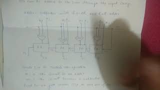 Binary Adder subtractor  Binary incrementer [upl. by Brigida]