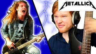 Top 10 METALLICA Bass Lines And Solos Cliff Burton [upl. by Teuton]